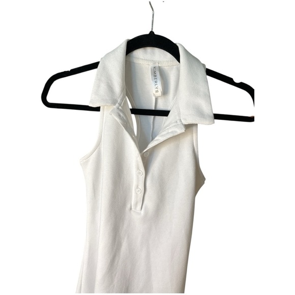 Kimberly C Tennis Court Chic Active Dress in White size Small - Picture 2 of 4